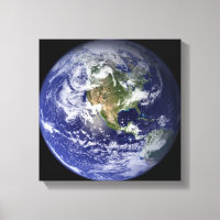 Terre montrant l'hémisphère occidental