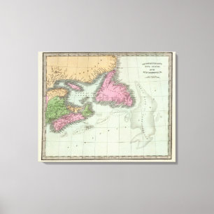 Toile Terre-Neuve, Nouvelle-Écosse Et Nouveau-Brunswick