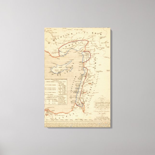 Toile Terre Sainte depuis la (Recto)