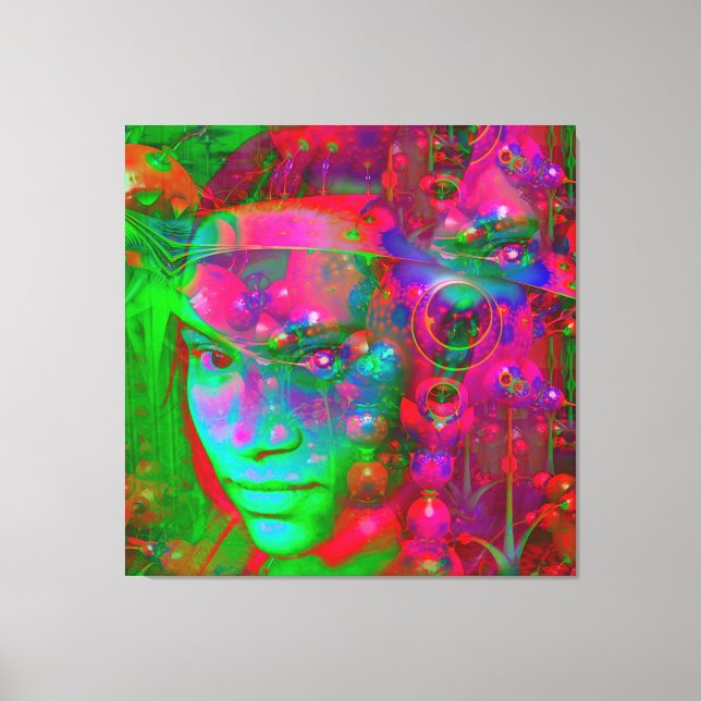 Toile Terres Imaginaires (Recto)