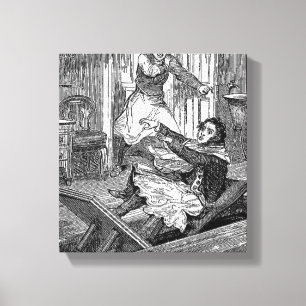Toile terrible de Chaise-Penny de Todd-Coiffeurs
