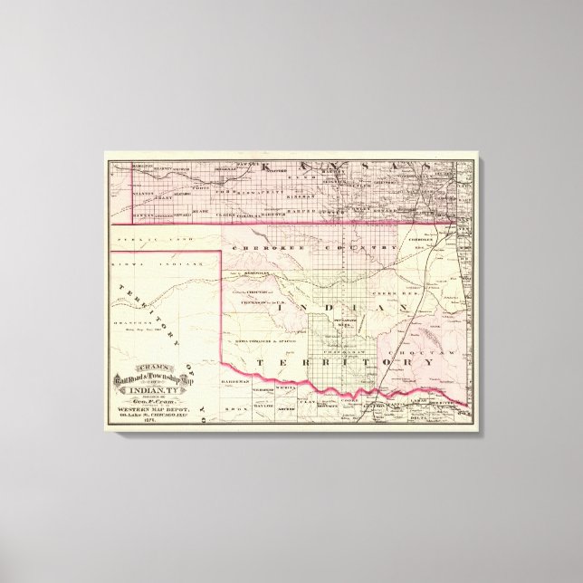 Toile Territoire indien (Recto)