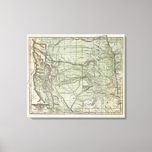 Toile Territoire indien, Texas du nord et le Nouveau