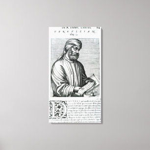 Toile Tertullian, illustration d'André Thevet