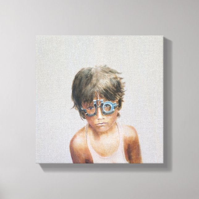 Toile Test des yeux à Vivekananda (Recto)