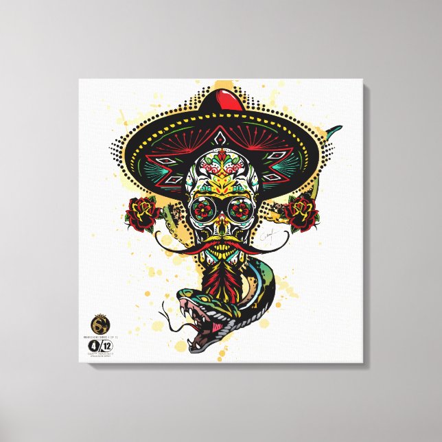 Toile Tete de mort G-Skulls Renegade series 4 of 12 (Recto)