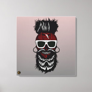 Toile Tête de mort punk hipster G-skulls crâne force