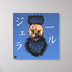 Toile Tête de mort punk hipster G-skulls crâne generatio