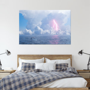 Toile Tête d'orage