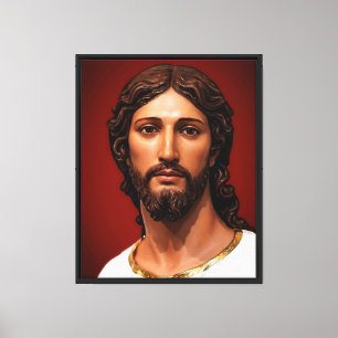 Toile Tête du Christ par Mark Edward Westerfield d'après