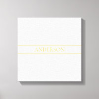 Texte personnalisable élégant | Or blanc cassé