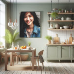 Toile Texte photo personnalisé<br><div class="desc">Changez la photo avec l'un de vos choix. Vous pouvez également choisir d'entrer un texte ou choisir de le supprimer si vous voulez seulement une photo. Customisez-le,  personnalisez-le comme vous l'aimez. Vous pouvez choisir un effet de couleur Grand cadeau pour vos proches ... ou vous-même.</div>