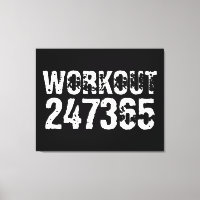 Texte usé et rayé Workout 247365 blanc