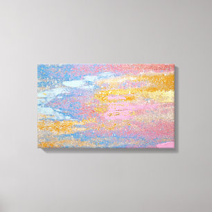 Toile texture abstraite de peinture pastel avec des écla