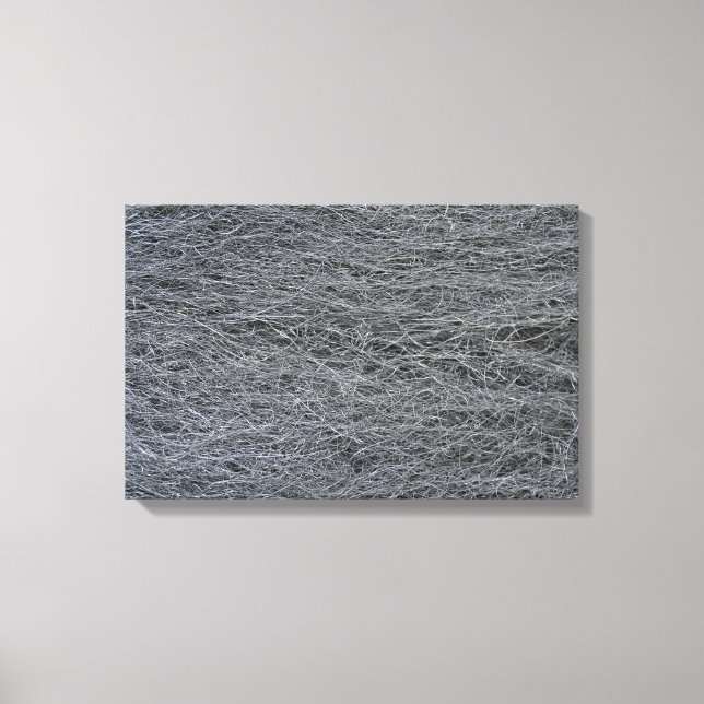 Toile texture en laine d'acier (Recto)