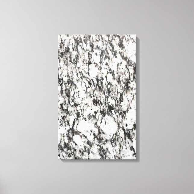 Toile texture granite | Arrière - plan de marbre en noir (Recto)