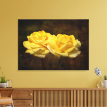 Toile texturée en toile d'étirement rose jaune