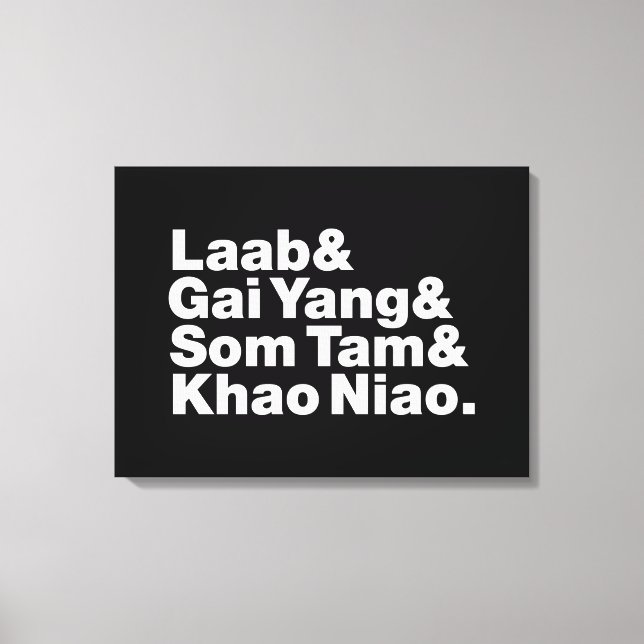 Toile Thai Isaan Street Food (Recto)