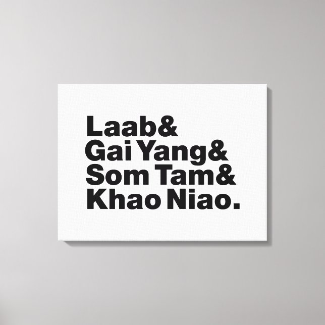 Toile Thai Isaan Street Food (Recto)