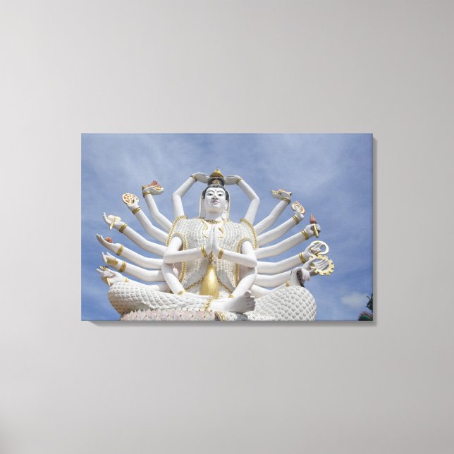 Toile Thaïlande, Ko Samui alias Koh Samui). Wat Plai (Recto)