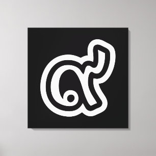 Toile Thaïlande Lucky Number 9 / Neuf / ๙ (Gao/Kao) Thai