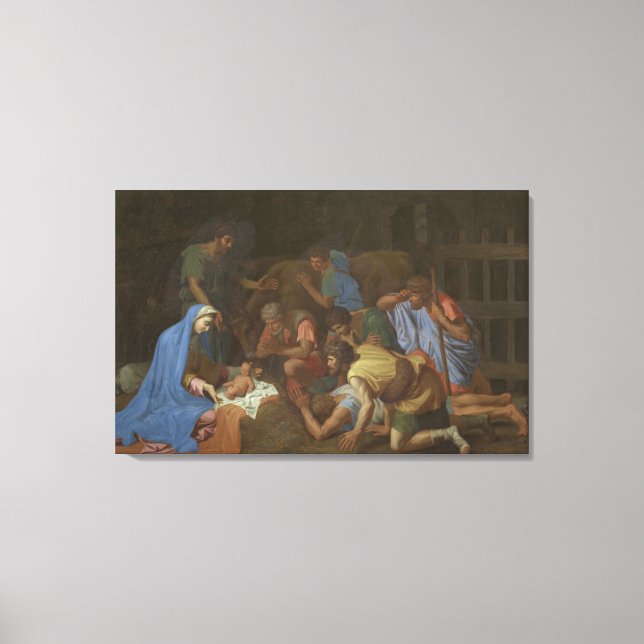 Toile The Adoration of the Shepherds cirque 1653 (Recto)