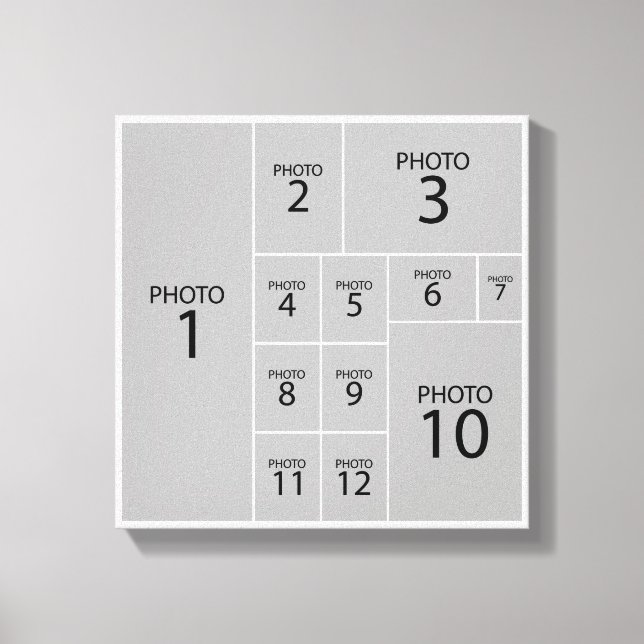 Toile The Best Collage Maker Create 12 photos (Recto)