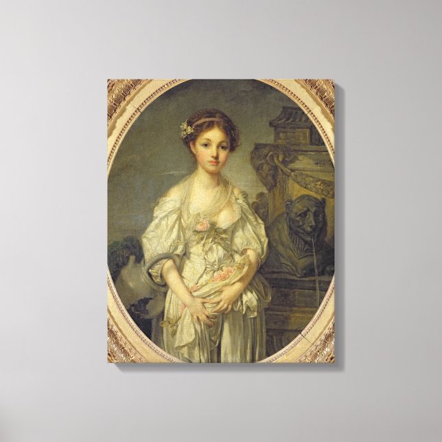 Toile The Broken Pitcher, c.1772-73 (Recto)