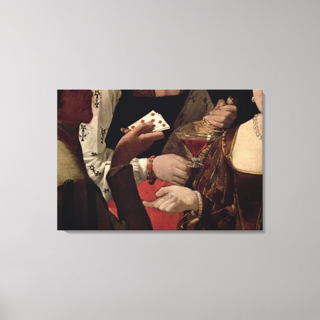 Toile The Cheat with the Ace of Diamonds (Recto)