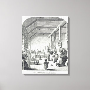 Toile The Convict Nursery at Brixton, from 'The Criminal