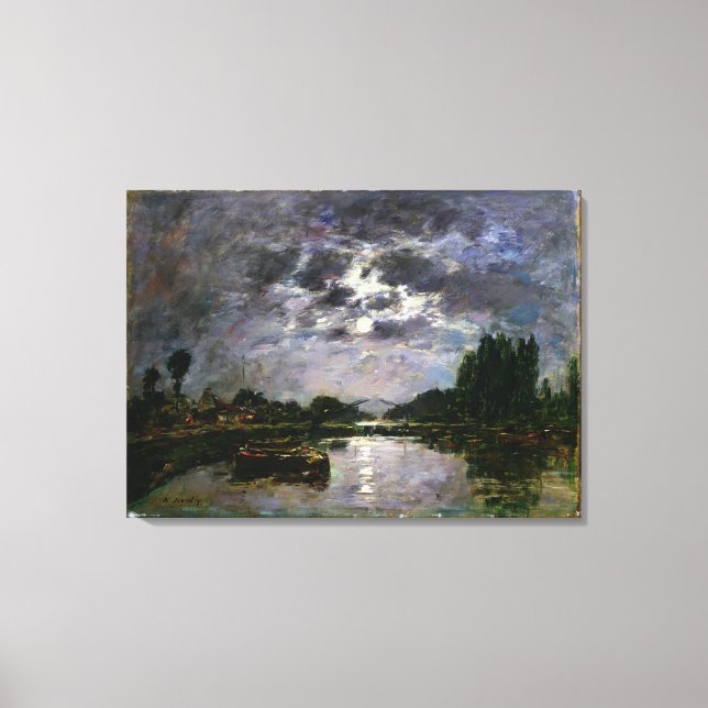 Toile The Effect of the Moon, 1891 (Recto)
