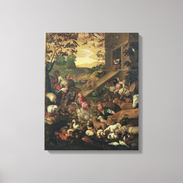 Toile The Entrance of the Animals into the Ark (Recto)