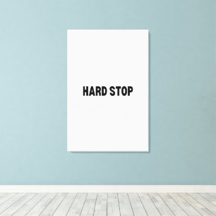 Toile The Firm Perimeter   Hard Stop Large Canvas Art