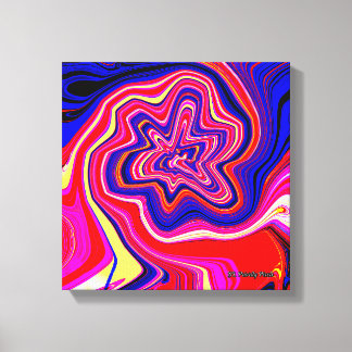 Toile The flower in my garden