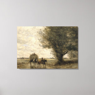 Toile The Haycart, c. 1860