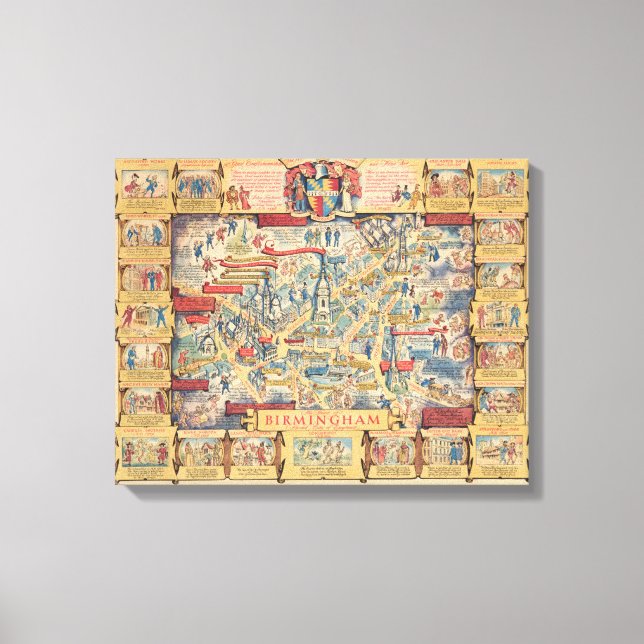 Toile The Heart of Birmingham (Recto)