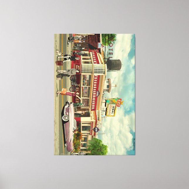 Toile The Hitchhickers (Recto)