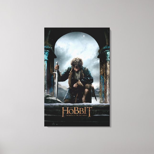 Toile The Hobbit - BILBO BAGGINS™ Movie Poster (Recto)