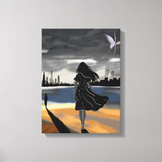 Toile The Horizon I B – Journey to Growth