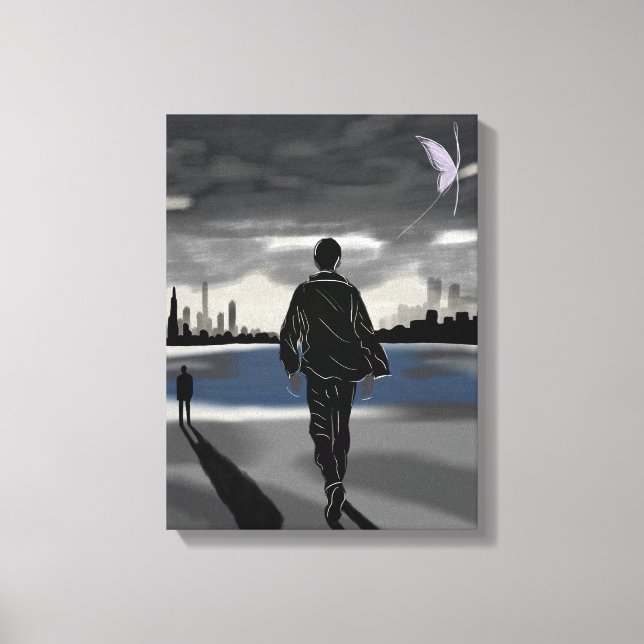 Toile The Horizon II C – Journey to Growth (Recto)