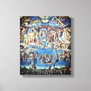 Toile The Last Judgment - Michel-Ange Buonarroti