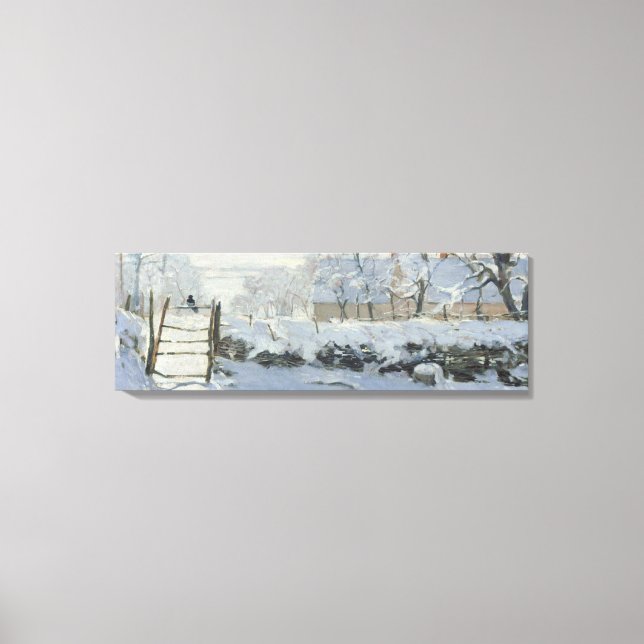 Toile The Magpie – Claude Monet – Die Elster – La Pie (Recto)