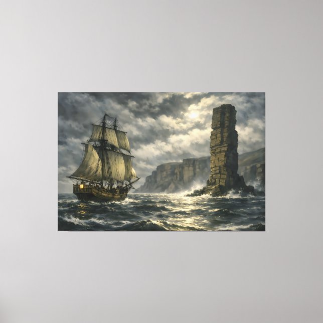 Toile The Old Man of Hoy par BurnsInHell (Recto)