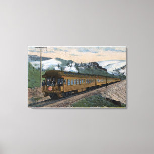 Toile "The Olympian" Chicago, Milwaukee et St. Paul