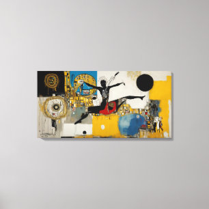 Toile The Orchestra and the Ballerina
