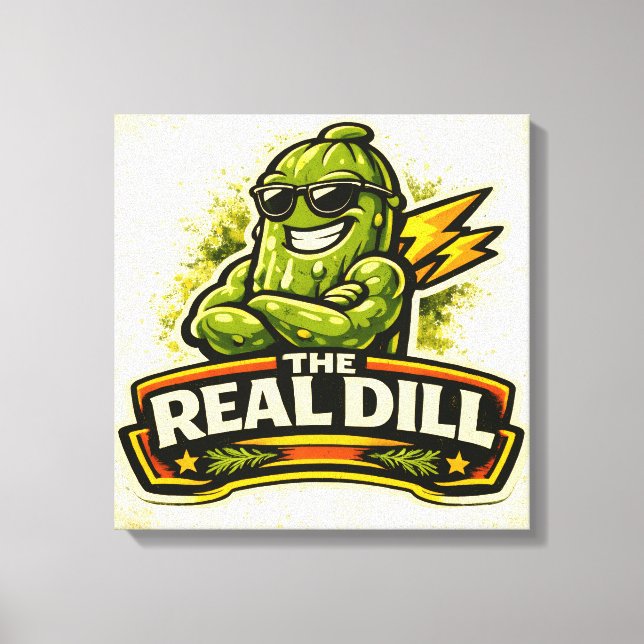 Toile The Real Dill - Amateurs de Nourriture (Recto)