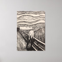 "The Scream" par Edvard Munch - 1895 - Norvège
