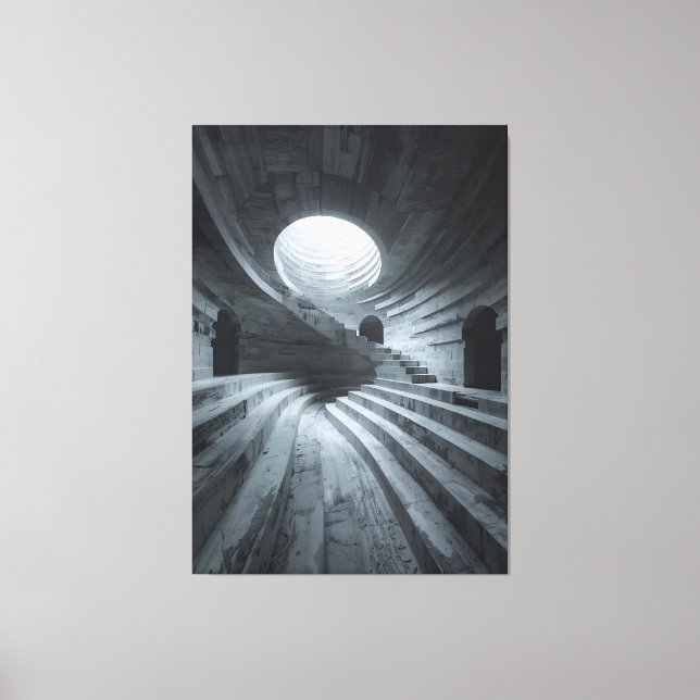 Toile The Shape of Carved Rings × The Shape of Sinking S (Recto)