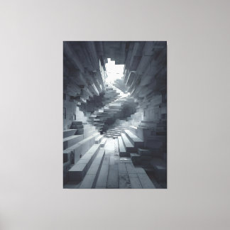 Toile The Shape of Collapsed Steps × The Shape of Layere