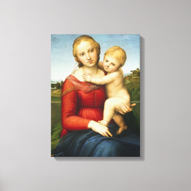 Toile The Small Cowper Madonna, c.1505 (Recto)
